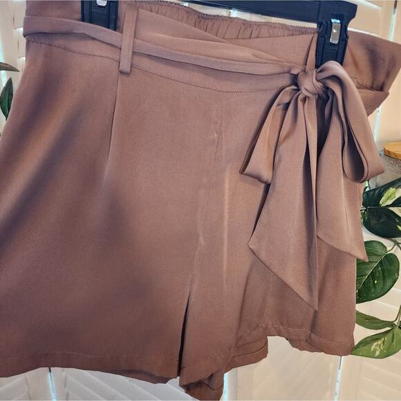 NOUVELLE SILK95FIVE NEW WASHABLE SILK SHORTS SIZE M RETAIL $220 - Picture 3 of 7